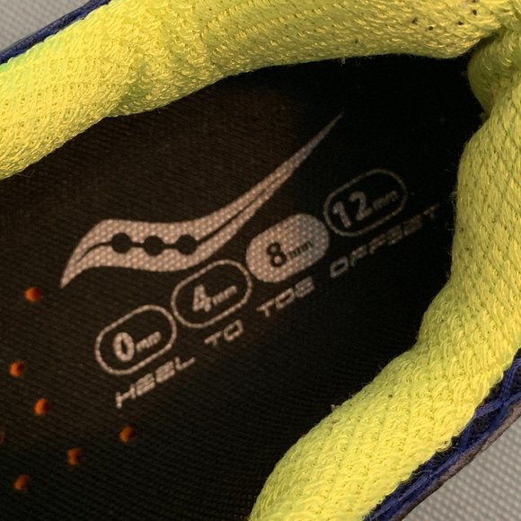 Gently Worn Saucony Ride 7 Running Shoes - Picture 9 of 10